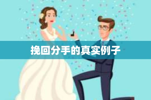 挽回分手的真实例子