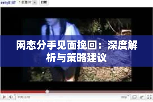 网恋分手见面挽回：深度解析与策略建议