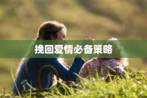 挽回爱情必备策略