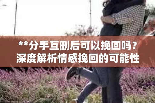 **分手互删后可以挽回吗？深度解析情感挽回的可能性**