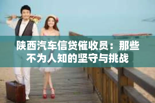 陕西汽车信贷催收员：那些不为人知的坚守与挑战
