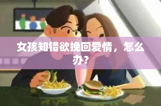 女孩知错欲挽回爱情，怎么办？