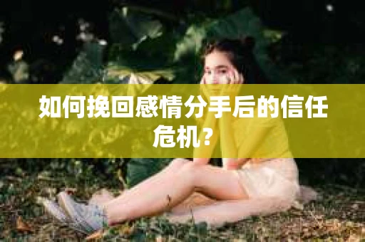 如何挽回感情分手后的信任危机？